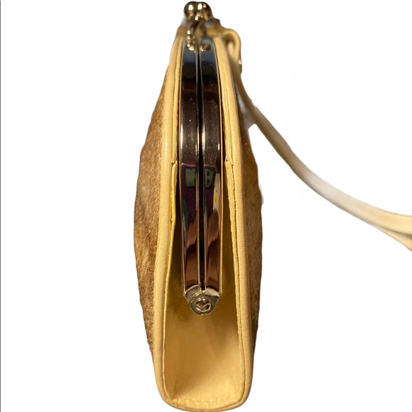MONSAC Ombré Boars Hair & Goat Leather Wristlet - Picture 4 of 6